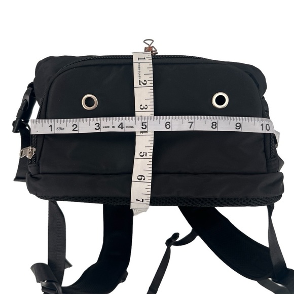 NWT Black Multi Pocket Travel Work School Backpack - Picture 9 of 10